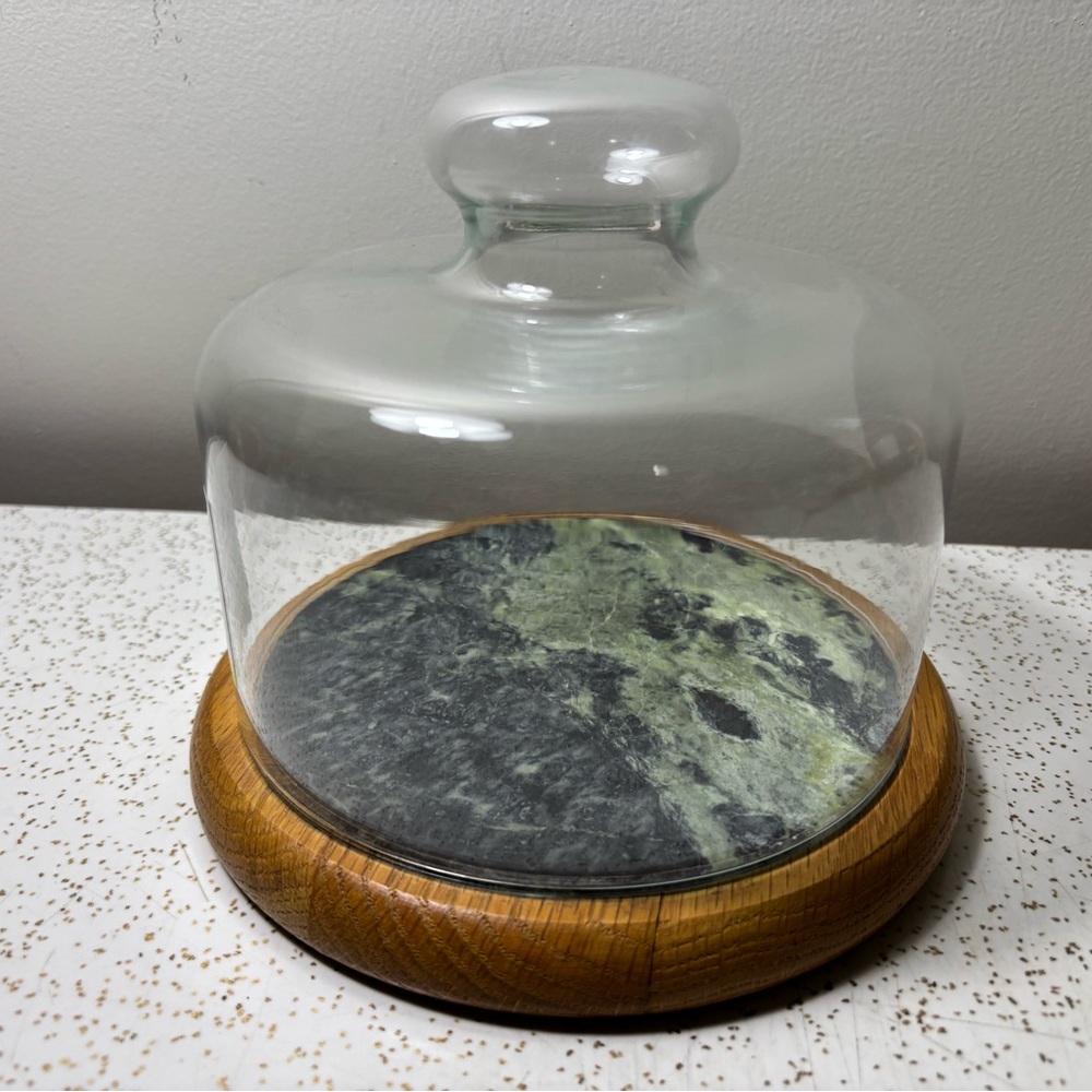 Vintage 90s Cornwall cheese dome cloche